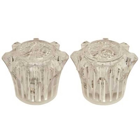 Proplus Universal Fit Crystal Handles Clear PR 133598